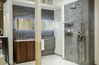 La feuille de pierre : un matériau design pour votre salle de bain